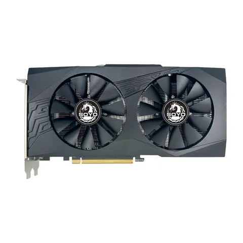 SOYO grafik kartları Radeon Radeon 8G GDDR5 bellek Video oyun kartı PCIE3.0x16 GPU masaüstü bilgisayar bileşenleri AMD RX 580 8G