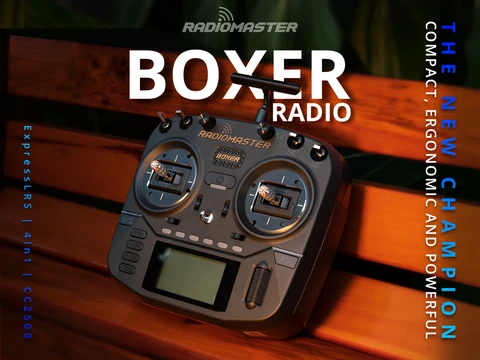 RadioMaster Boxer V4.0 salonu Gimbals radyo kontrol sistemi CC2500 ELRS JP4IN1 verici uzaktan kumanda çoklu protokol