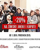 s.Oliver -20% popusta na jakne i kapute