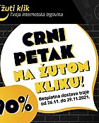 Žuti klik webshop akcija Crni petak