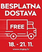 Mana webshop akcija Besplatna dostava do 21.11.