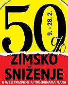 Mana webshop akcija Zimsko sniženje do 28.02.