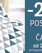 Mana webshop akcija 20% popusta na posteljinu