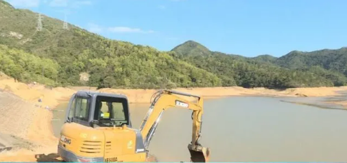 惠州牛牧坑水库除险加固工程正火热进行中