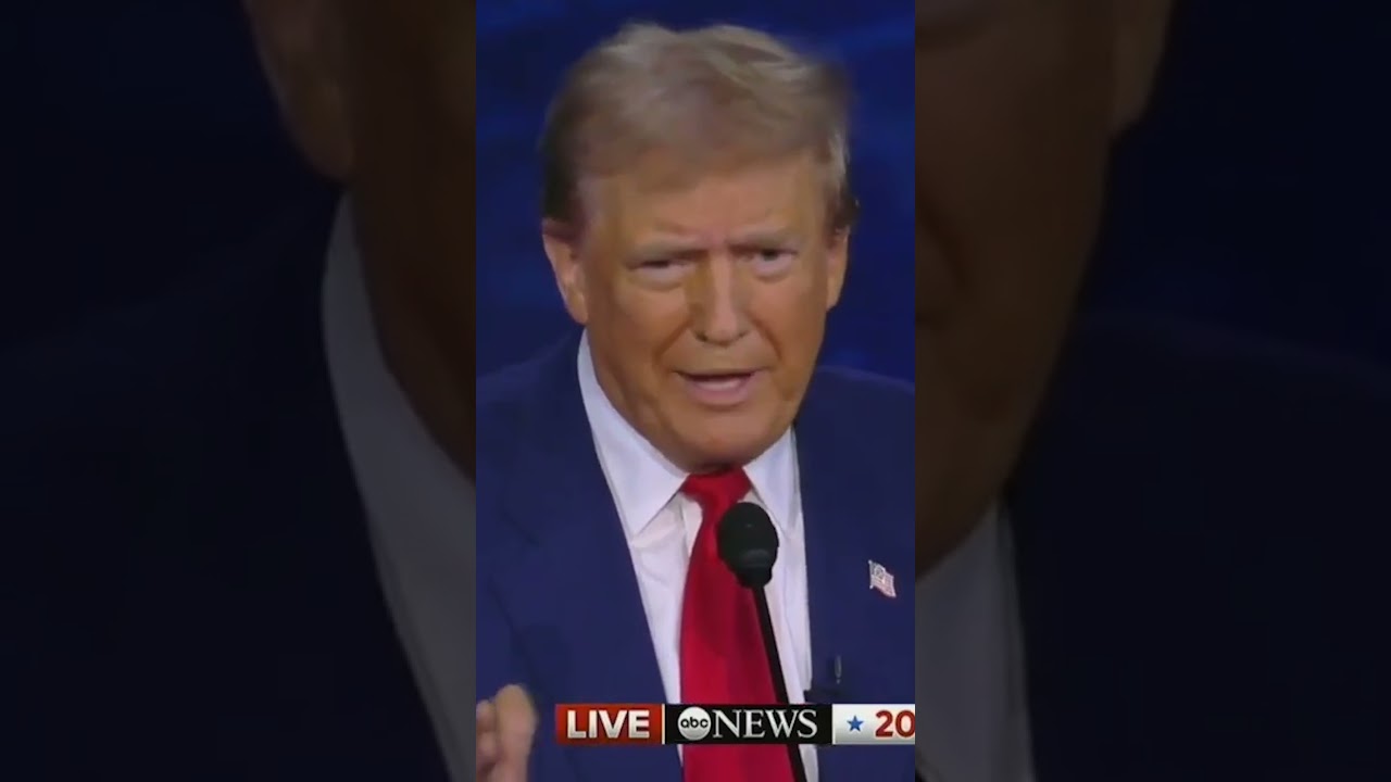 Thumbnail for Harris Laughs as Trump Calls Her a ‘Marxist’ Who’s Copying His Policies