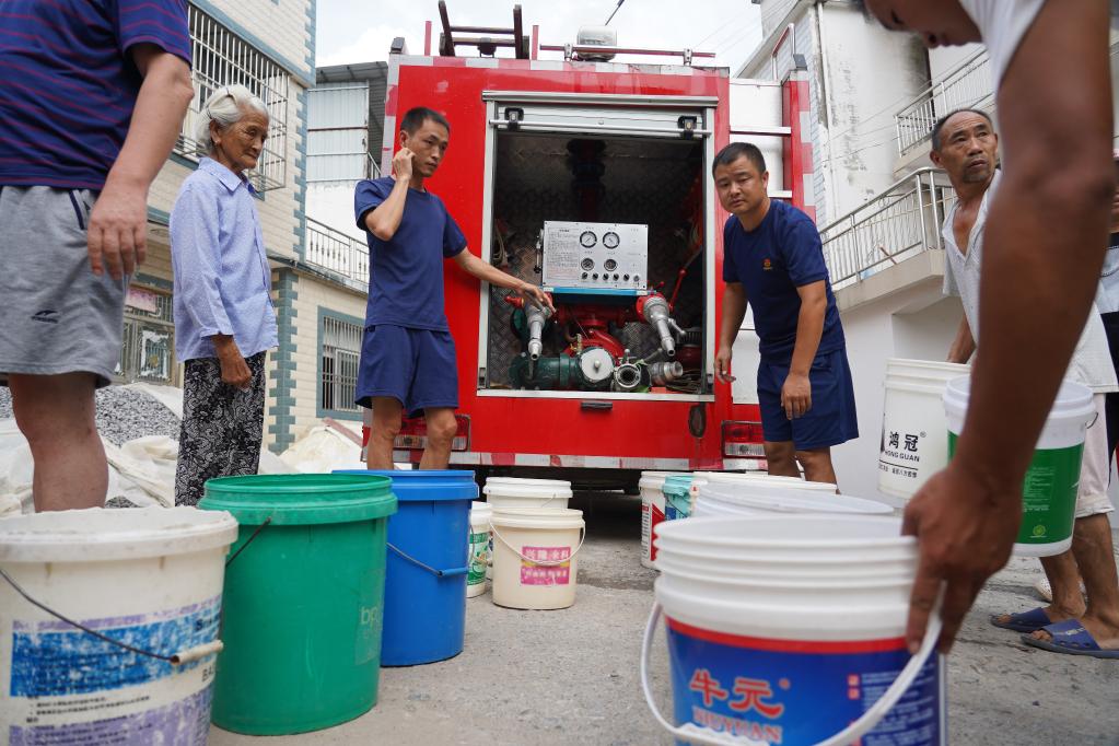 瑞昌旱情送水队：用汗水换百姓清凉