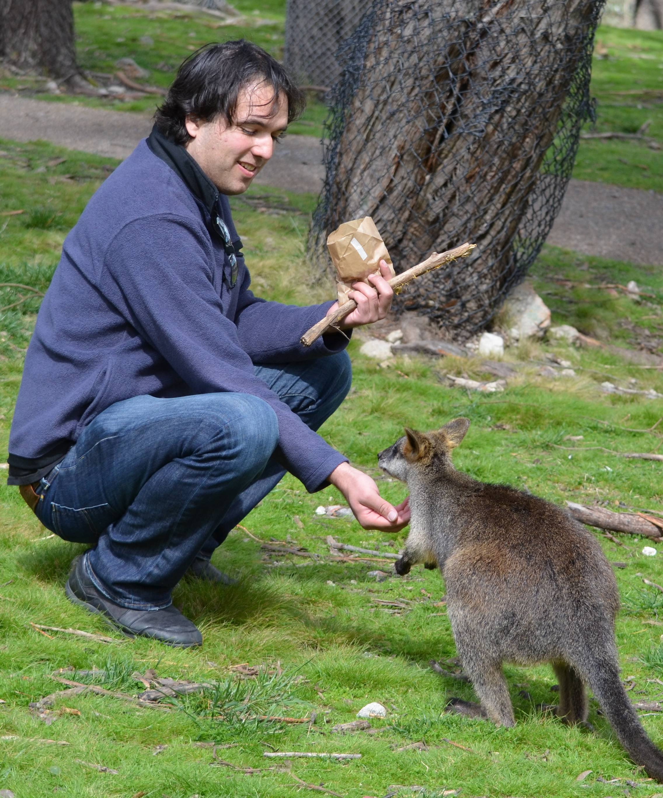 John Huerta and friend.