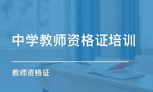 郑州中学教师资格证培训学校