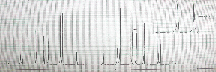 TESLA BS497A, Resolution test.