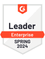 G2 Leader Enterprise 2024 徽章