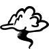 U+1F32A cloud with tornado 
