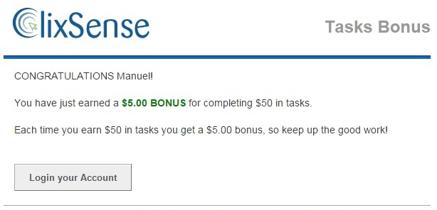 Ysense Taskbonus