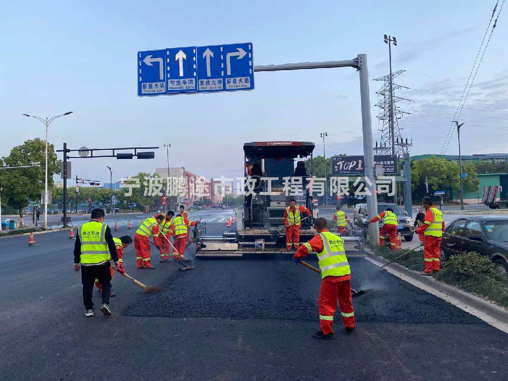 东钱湖道路改造