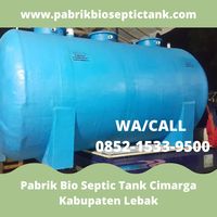 Pabrik Bio Septic Tank Cimarga Kabupaten Lebak