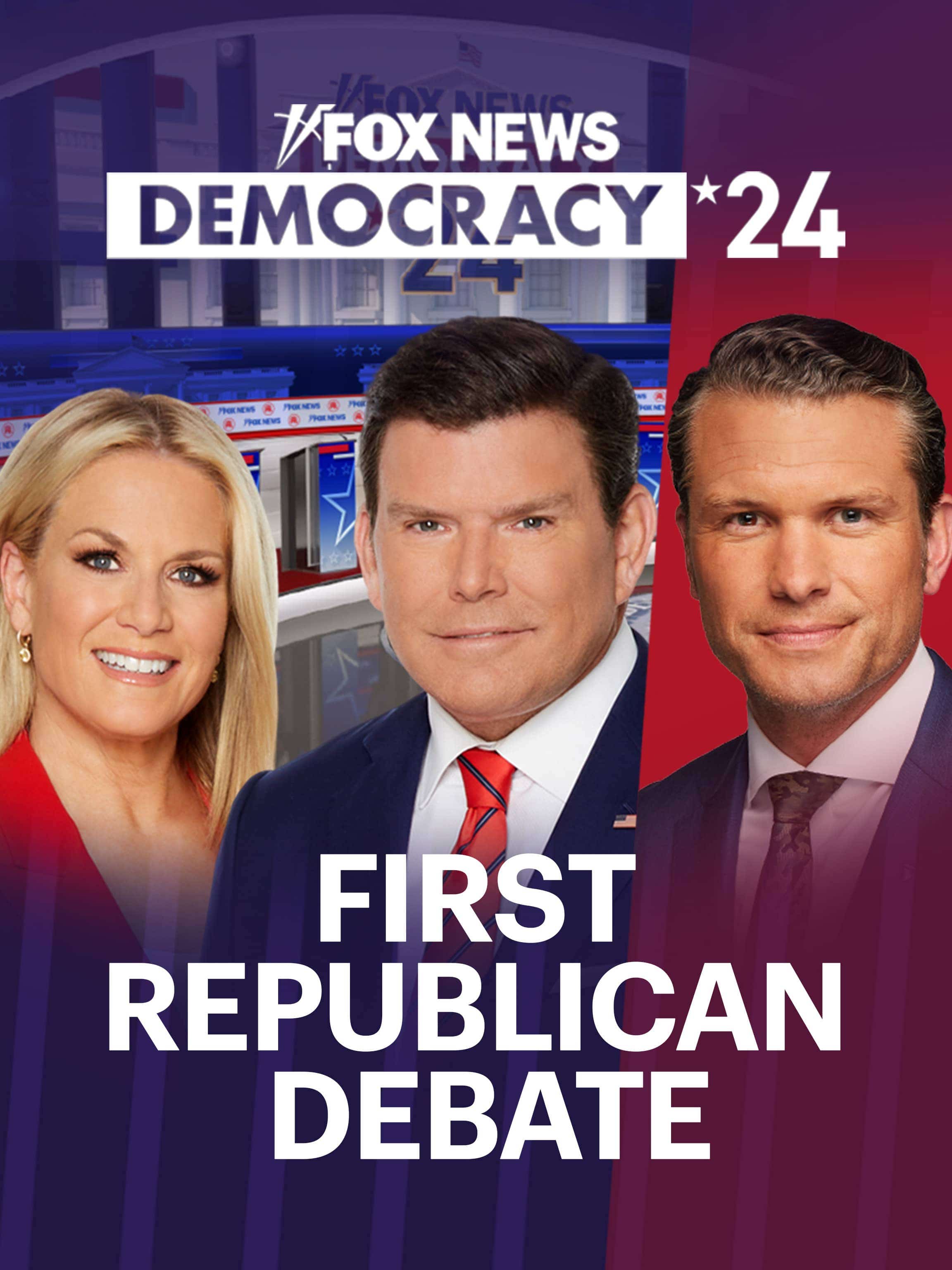 First Republican Debate: Democracy 2024 dcg-mark-poster