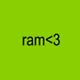 ram<3