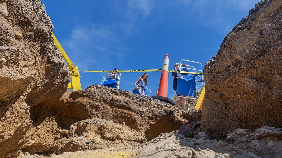 beach erosion