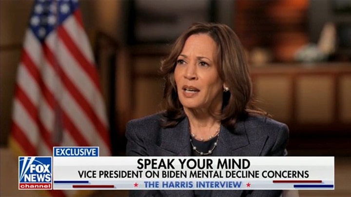 VP Harris evita el tema de la aptitud mental de Biden después de que Bret Baier, de FOX News, señale lo que ya ha dicho antes - Fox News