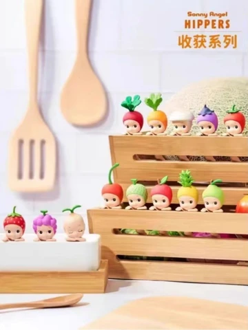 Sonny Angel Blind Box Harvest Series Fruit And Vegetable Anime Figures Ornaments Dolls Fans Children Gift