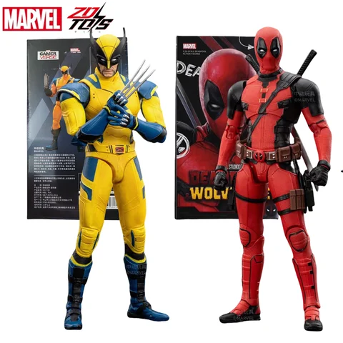 ZD Toys-figuras de acción de Deadpool y Lobezno en caja, colección de Lobezno, juguete para adultos y niños