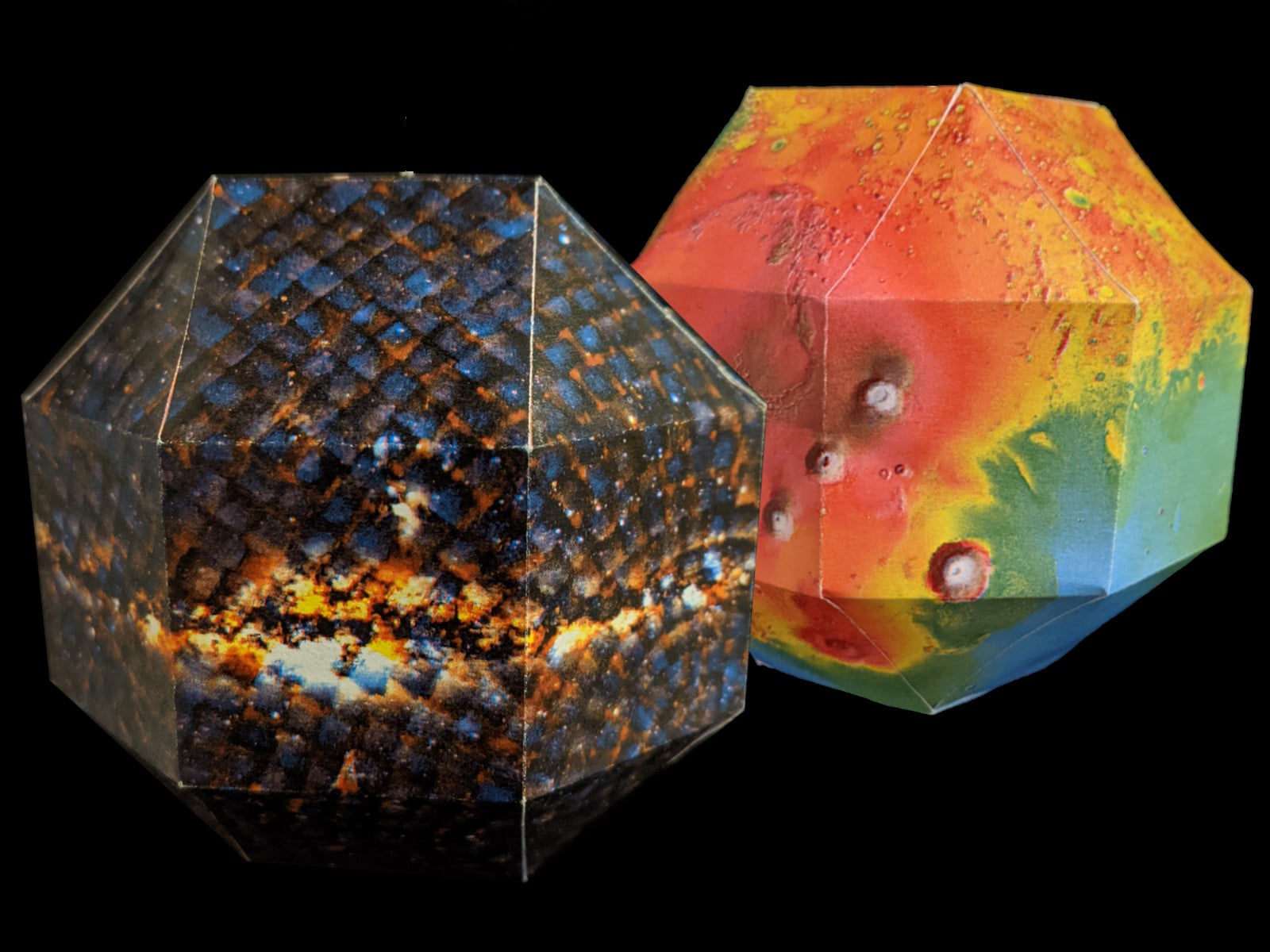 Rhombicuboctahedron examples