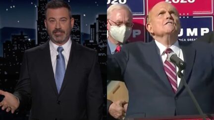 Jimmy Kimmel mocks Rudy Giuliani on late night