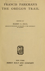 Cover of edition francisparkmanso00park