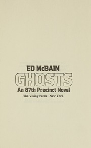 Cover of edition ghosts87thprecin00mcba