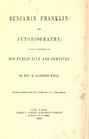 Cover of edition hisautobiobenfran00weldrich