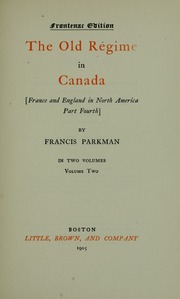 Cover of edition oldrgimeincana02park