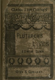 Cover of edition plutarchslivescl00plutrich