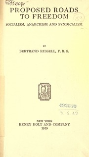 Cover of edition proposedroadstof00russuoft