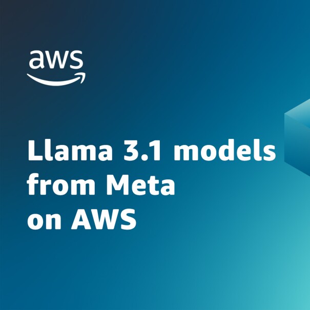 Meta Llama 3.1 models from Meta on AWS