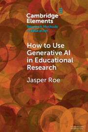 How to Use Generative AI in Educational Research