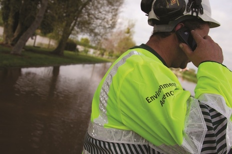 Environment Agency officer