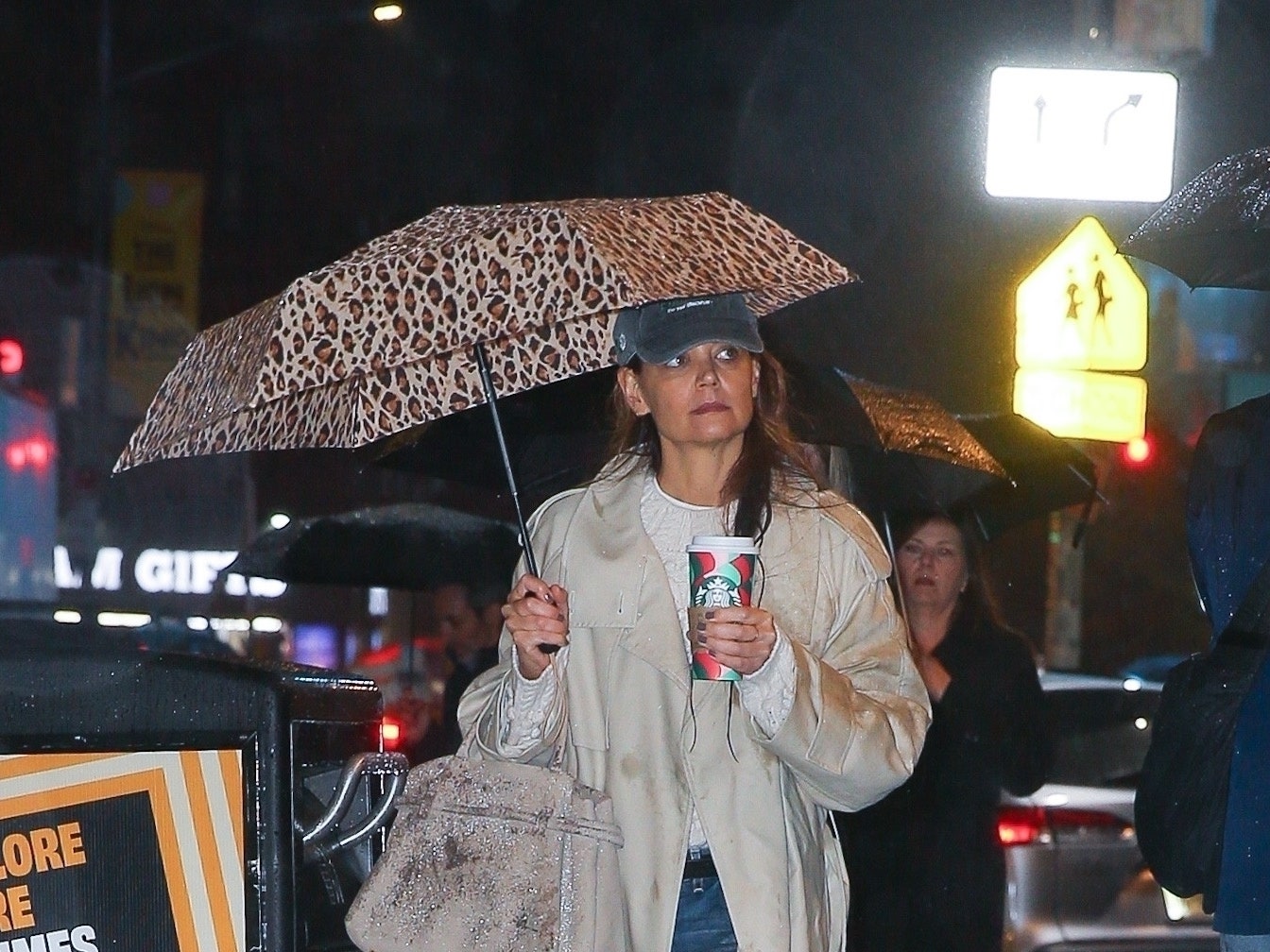 Katie Holmes Is Our Rainy Day Style Inspiration