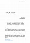 Research paper thumbnail of Viral Life, at Last