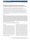 Research paper thumbnail of Identification of sawflies and horntails (Hymenoptera, ‘Symphyta’) through DNA barcodes: successes and caveats