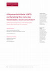 Research paper thumbnail of A Representatividade LGBTQ no marketing mix