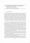 Research paper thumbnail of Regulating pornography: developments in evidence, theory and law