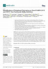 Research paper thumbnail of Identification of Polyphenol Derivatives as Novel SARS-CoV-2 and DENV Non-Nucleoside RdRp Inhibitors