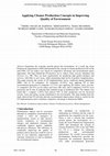 Research paper thumbnail of Applying Cleaner Production Concepts in Improving Quality of Environment