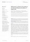 Research paper thumbnail of Bibliometric analysis and evidence of clinical efficacy and safety of digital pills