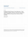 Research paper thumbnail of Postglacial Early Permian (late Sakmarian–early Artinskian) shallow-marine carbonate deposition along a 2000km transect from Timor to west Australia