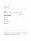 Research paper thumbnail of Climate- and eustasy-driven cyclicity in Pennsylvanian fusulinid assemblages, Donets Basin (Ukraine)