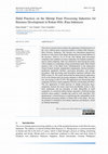 Research paper thumbnail of Halal Practices on the Shrimp Paste Processing Industries for Business Development in Rokan Hilir, Riau Indonesia