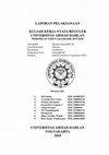 Research paper thumbnail of Laporan KKN Reguler 65 Divisi XVII.B.1 T.A 2017/2018 Dusun Mertelu Kulon, Desa Mertelu, Kecamatan Gedangsari, Kabupaten Gunungkidul, DI Yogyakarta