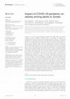 Research paper thumbnail of Impact of COVID-19 pandemic on obesity among adults in Jordan