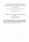 Research paper thumbnail of Do I know my lecturer? Lecturer-student interaction in tourism higher education blended learning in COVID-19 era: The case of Egypt