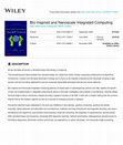 Research paper thumbnail of Bio-Inspired and Nanoscale Integrated Computing